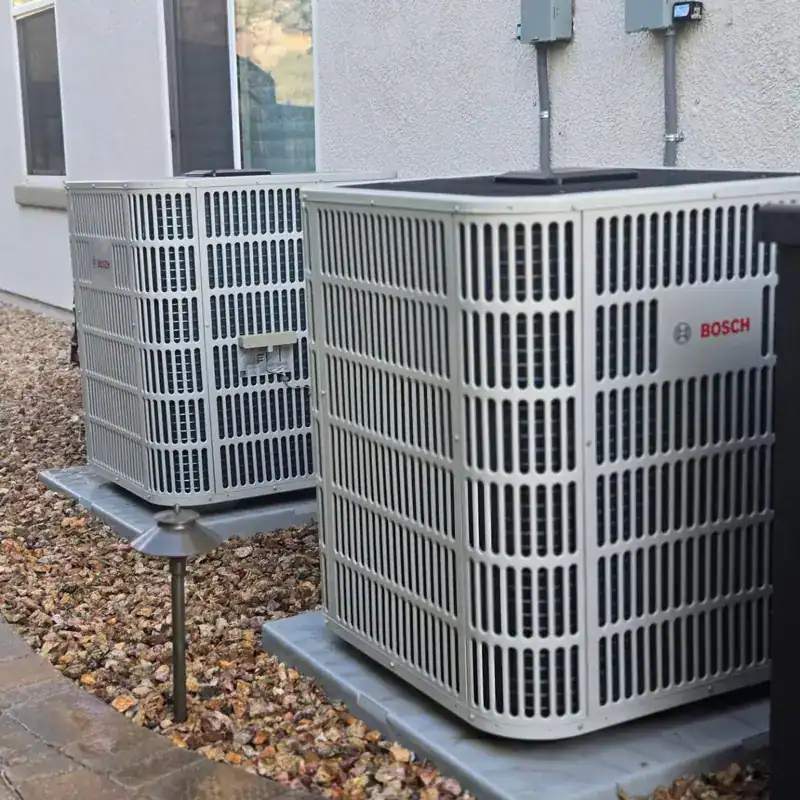 Bosch heat pump install completed