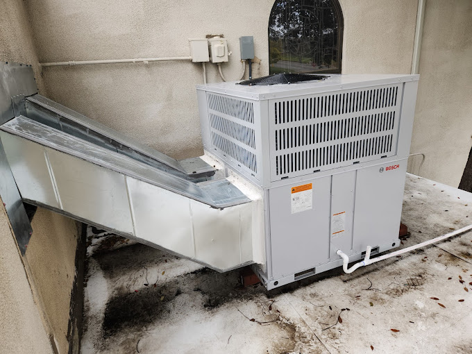 Bosch heat pump outdoor unit installation