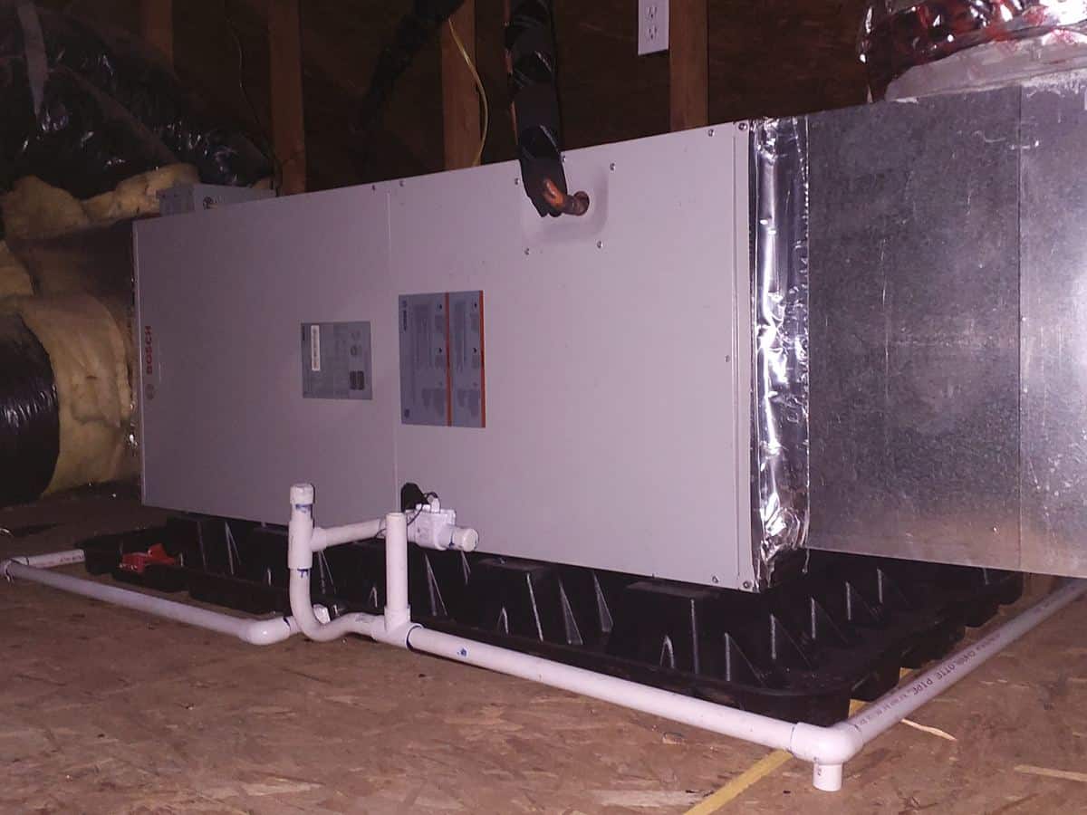 Attic air handler installation — Freedom AC & Heating Anaheim