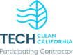 TECH Clean California participating contractor badge